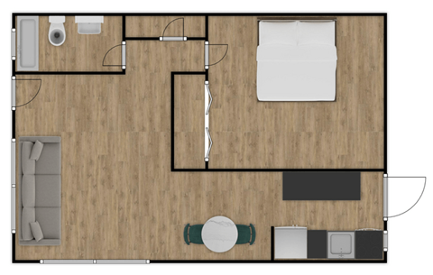 Studio_Lakeside 1 bath B at Lakeside @ Biscayne Gardens,North Miami, Florida